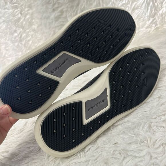 WOLF & SHEPHERD SwiftKnit Loafer in Heathered Gray White Unisex Mens 7‎ Womens 9 - Picture 7 of 8